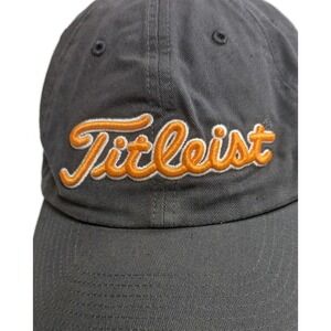 Titleist Tennessee Volunteers Golf Hat Black Strapback Adjustable